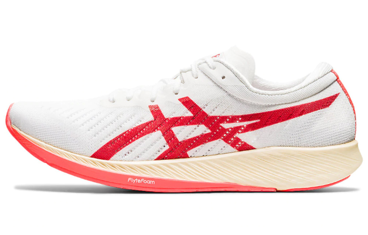 ASICS Metaracer 'White Sunrise Red'