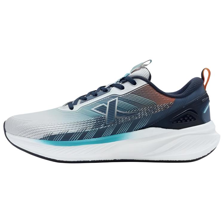 XTEP Casual Cushioning, Wear Resistant Low top Running Shoes Men’s Blue Gray