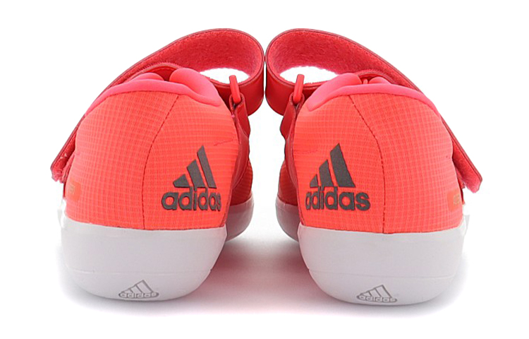 Мужские кроссовки adidas Adizero Shot Put (розово-черно-белые) — фото 5