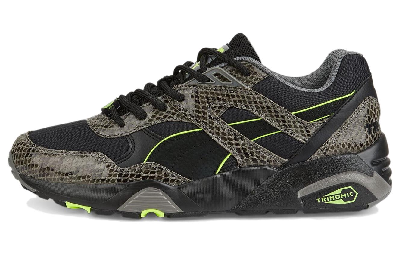 PUMA R698 Running Shoes Men's Low Top Black