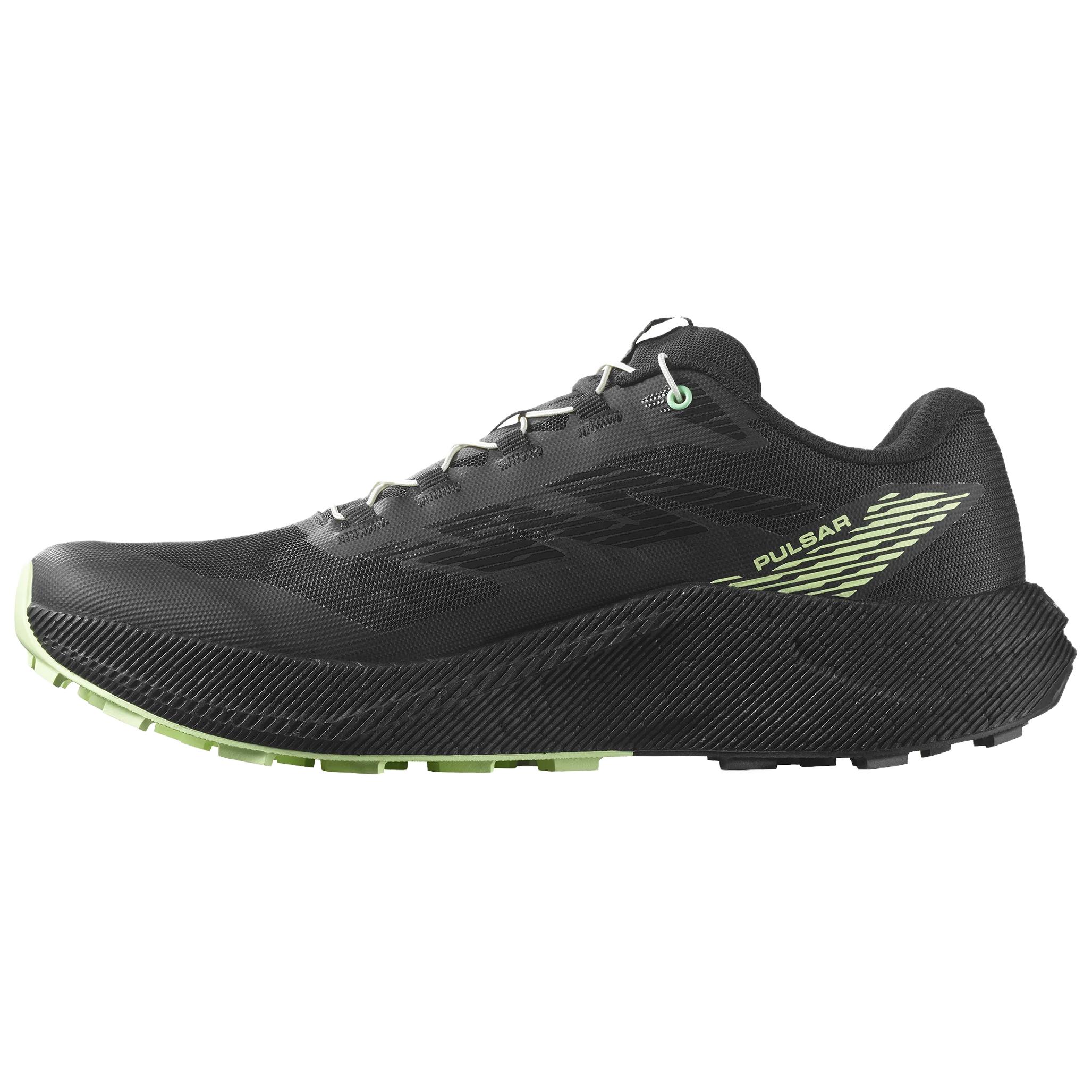SALOMON Pulsar Classic And Versatile Trail Running Shoes Men’s Black Green