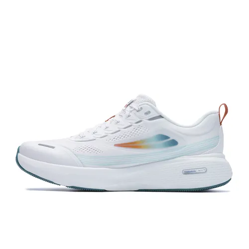 FILA NUVOLE Fabric Abrasion Resistant Low top Casual Running Shoes Men's White