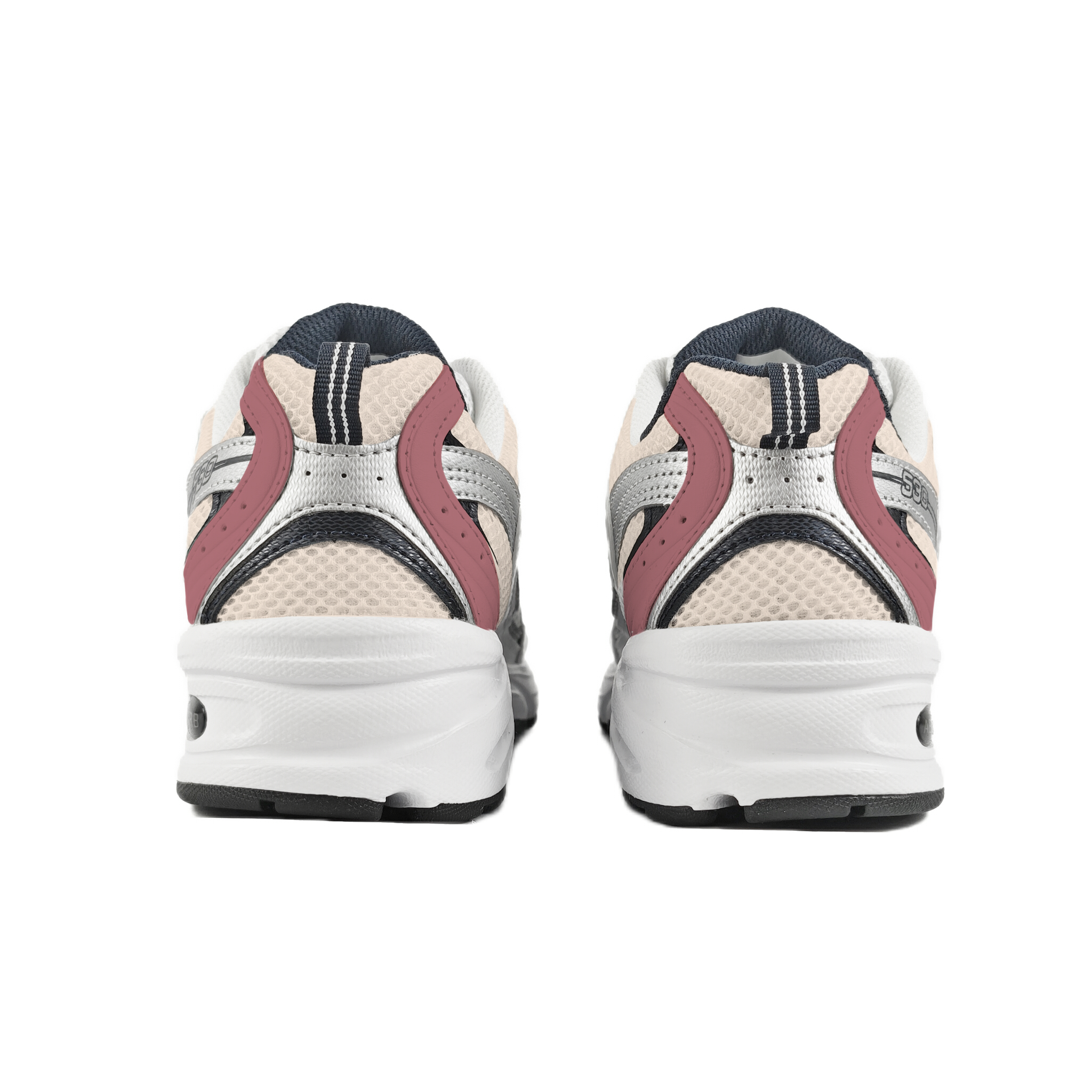 New Balance NB 530 Low top Running Shoes Unisex Red Beige