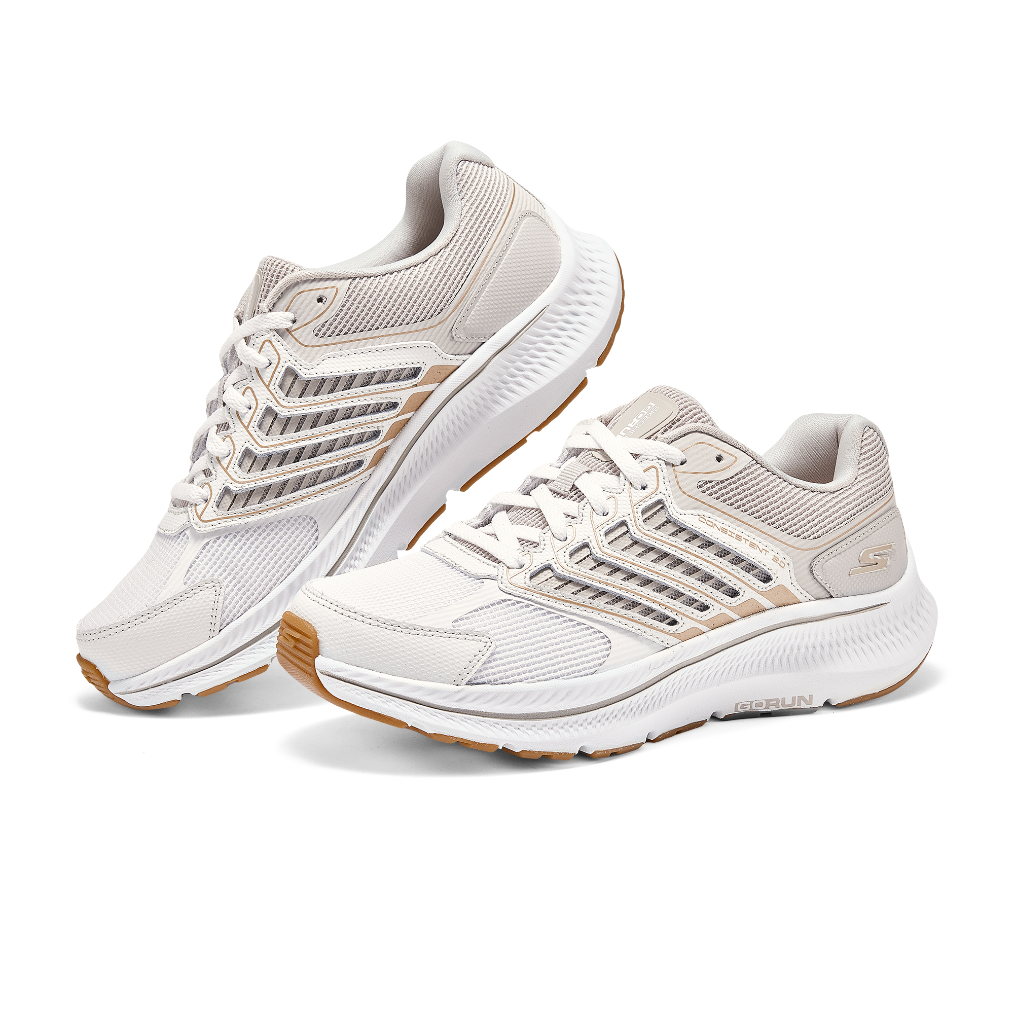 Skechers Breathable Lightweight Support Cushioning Balance Abrasion Resistant Low top Casual Running Shoes Women’s
