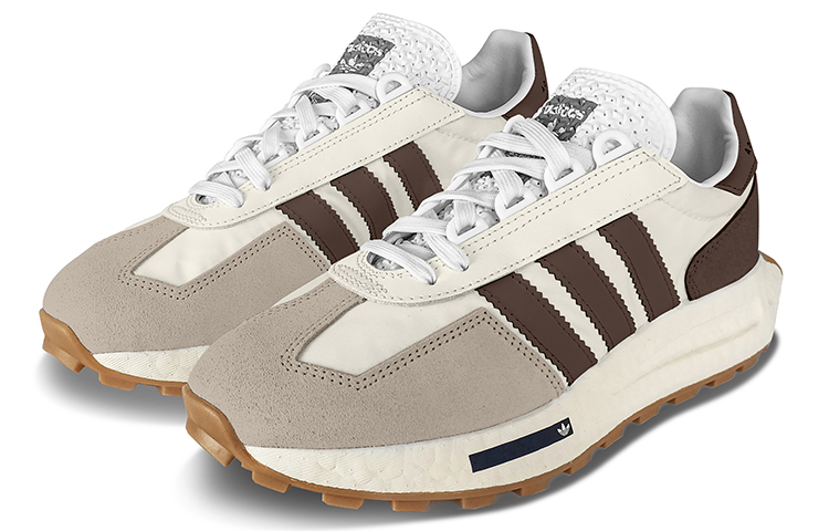 Adidas Originals RETROPY Low top Casual Running Shoes Unisex Beige Brown