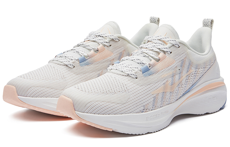 Erke Low top Running Shoes Women’s White Nude