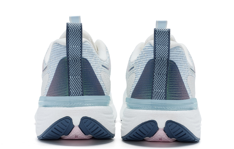 XTEP Running Shoes Women’s Low Top Sail White/Ripple Blue/Gray Blue