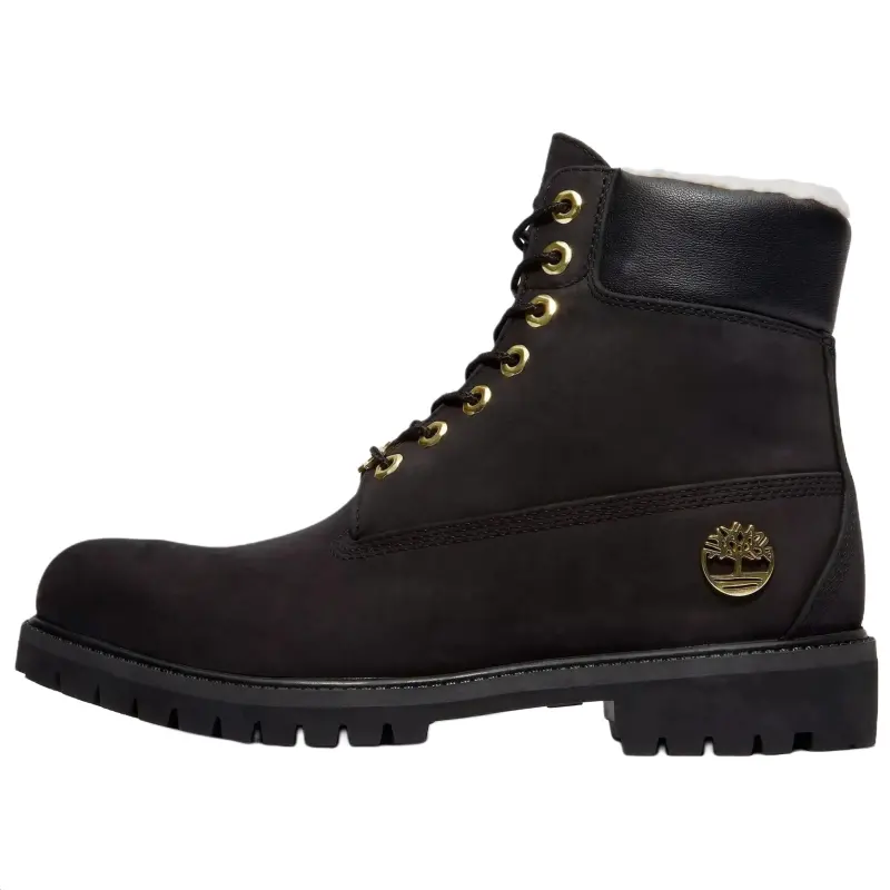 Timberland PREMIUM Abrasion Resistant Slip Resistant Short Outdoor Boots Men's Black