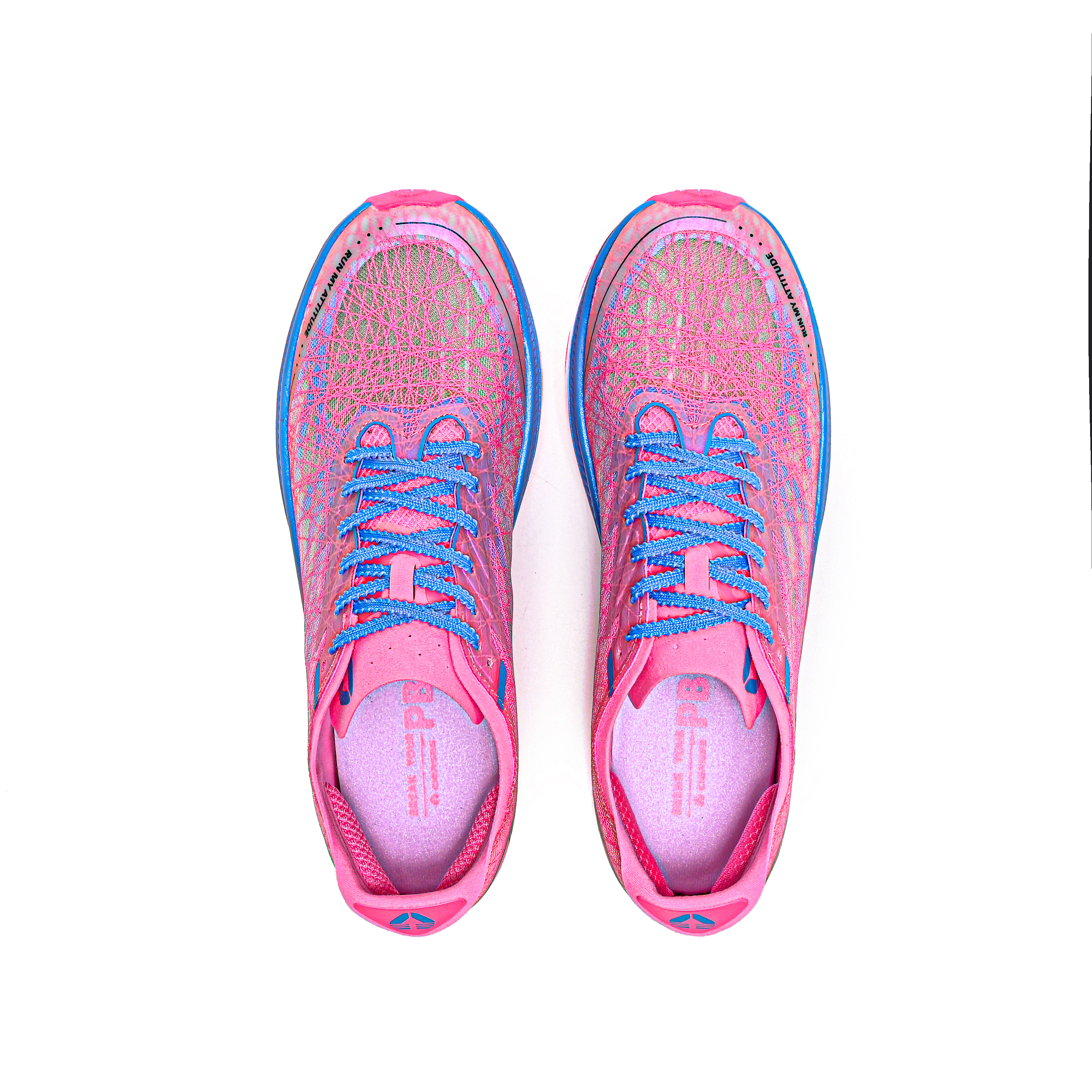 CIERSES Low top Running Shoes Unisex Fluorescent Cherry Blossom Pink