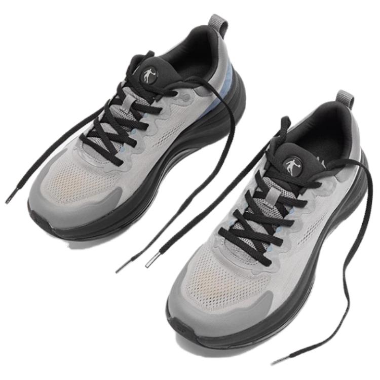 QIAODAN Cushioning Slip Resistant Rebound Cushioning Slip Resistant Rebound Low top Casual Running Shoes Men’s
