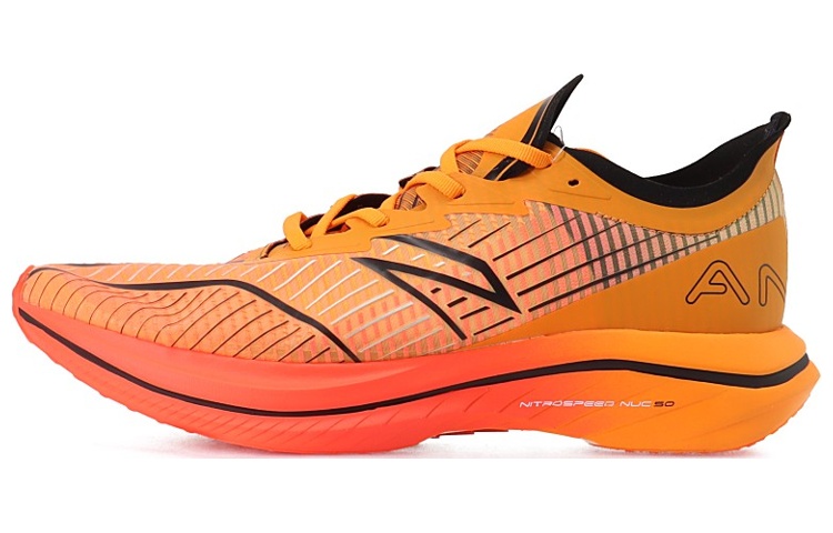 Anta C202 GT Abrasion Resistant Breathable Low top Running Shoes Men’s Yellow Red Black