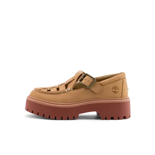 Timberland Mary Jane Shoes Women's Medium Beige