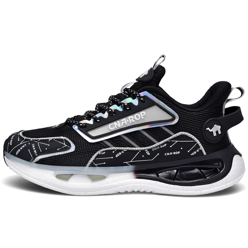 LINGHANGLUOTUO Abrasion Resistant Breathable Coverage Low top Sprint Running Shoes Men’s