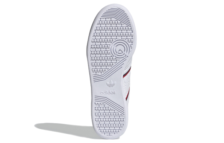 Кеды adidas Continental 80 (бело-красно-черные) — фото 6