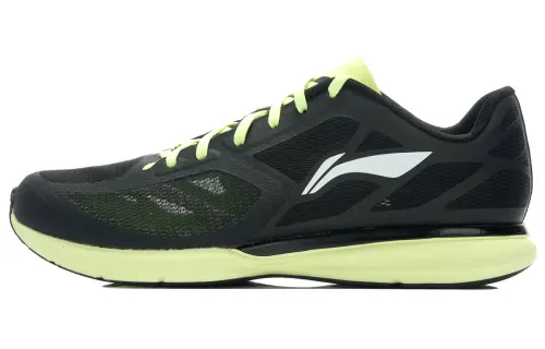 Li Ning Running Shoes Women's Low Top Black/Green