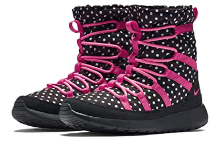 Nike Roshe One Hi 'Black Pink' Gs