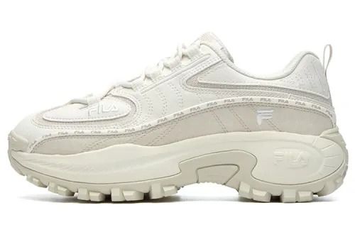 FILA Fashion Sneakers Synthetic Leather Comfortable Cushioning Abrasion Resistant Height Increasing Low top