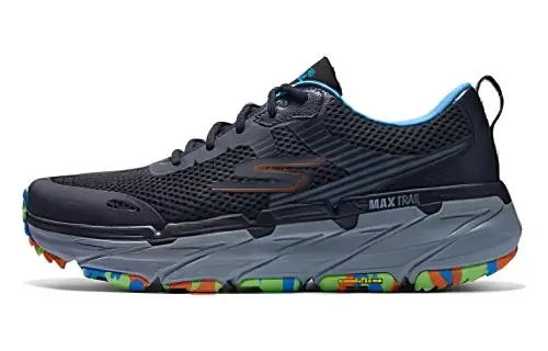Skechers Cushioning, Wear Resistant Low top Running Shoes Men's Black