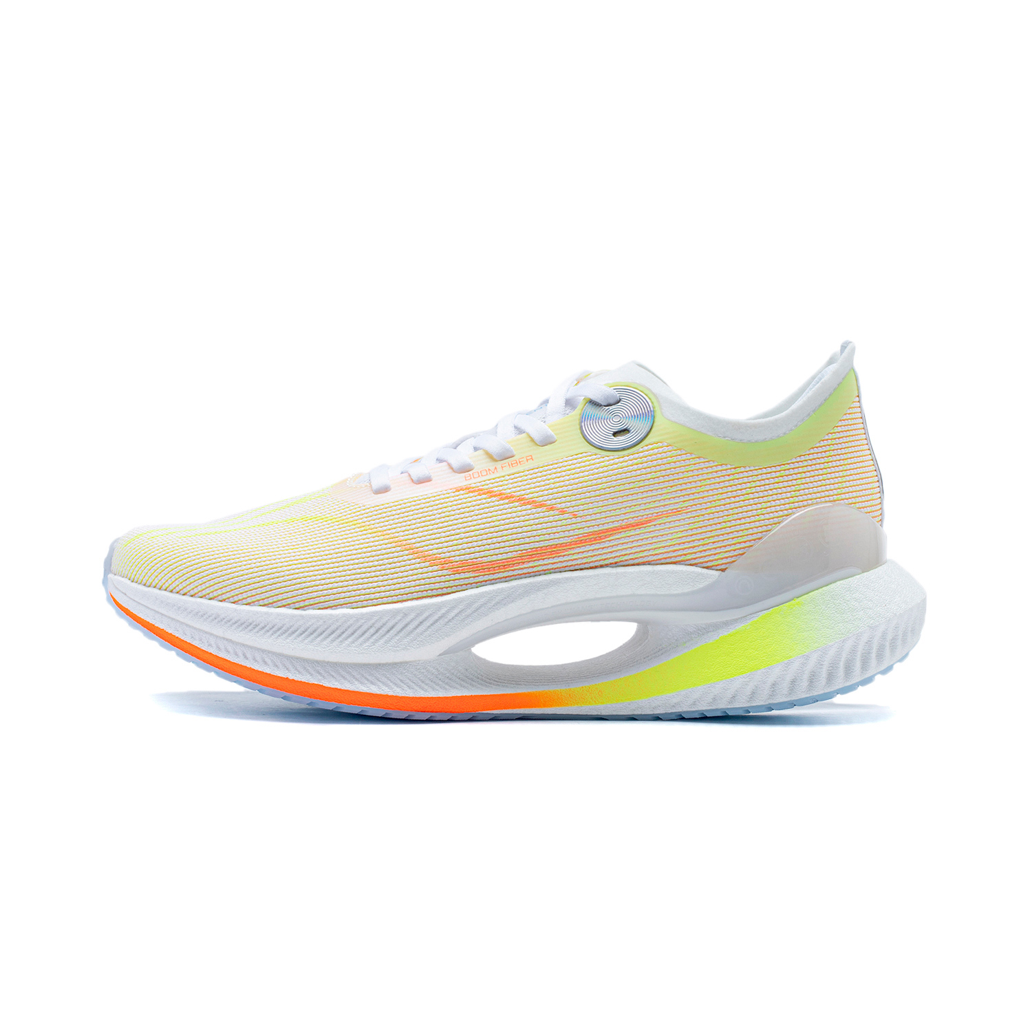Li Ning Shadow 2 Essential Running Shoes Men's Low Top Standard White/Neon Yellow Green