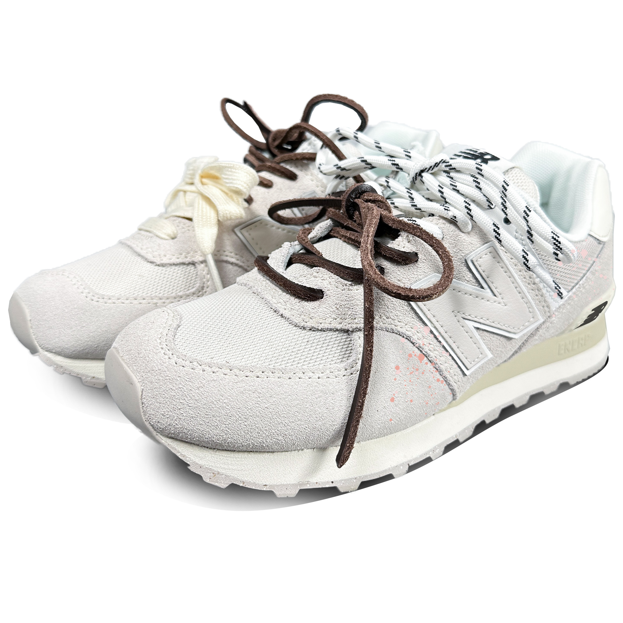 New Balance NB 574 Running Shoes Women’s Low Top Brown