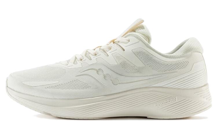 Saucony Lancer Cushioning Anti-Slip And Wear-Resistant Breathable Rebound Low-Top Training Running Shoes Unisex White