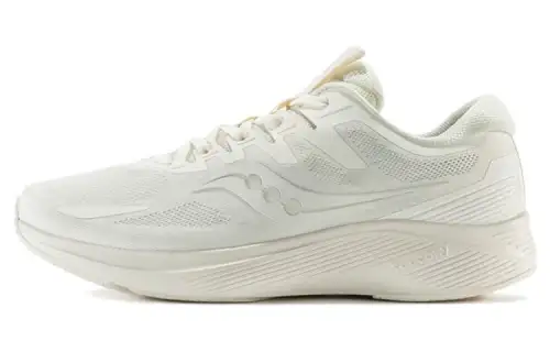 Saucony Lancer Cushioning Anti-Slip And Wear-Resistant Breathable Rebound Low-Top Training Running Shoes Unisex White