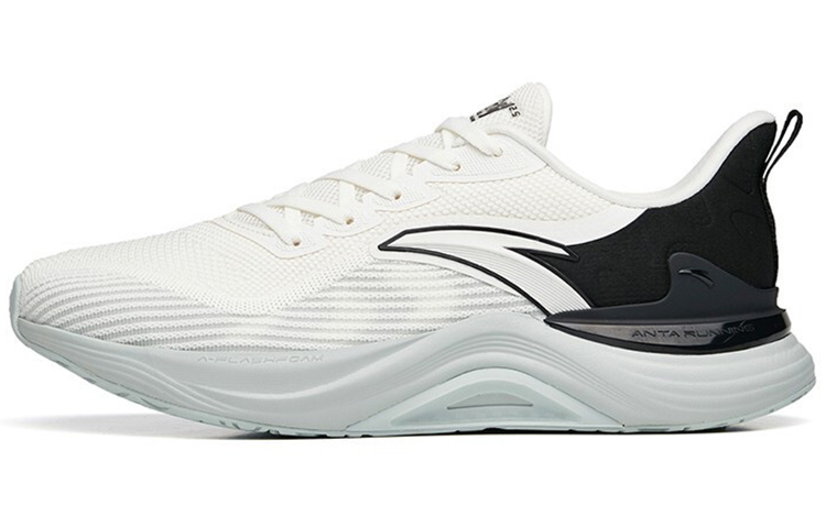 Anta 2.5 Breathable And Lightweight Low top Running Shoes Men’s White Black