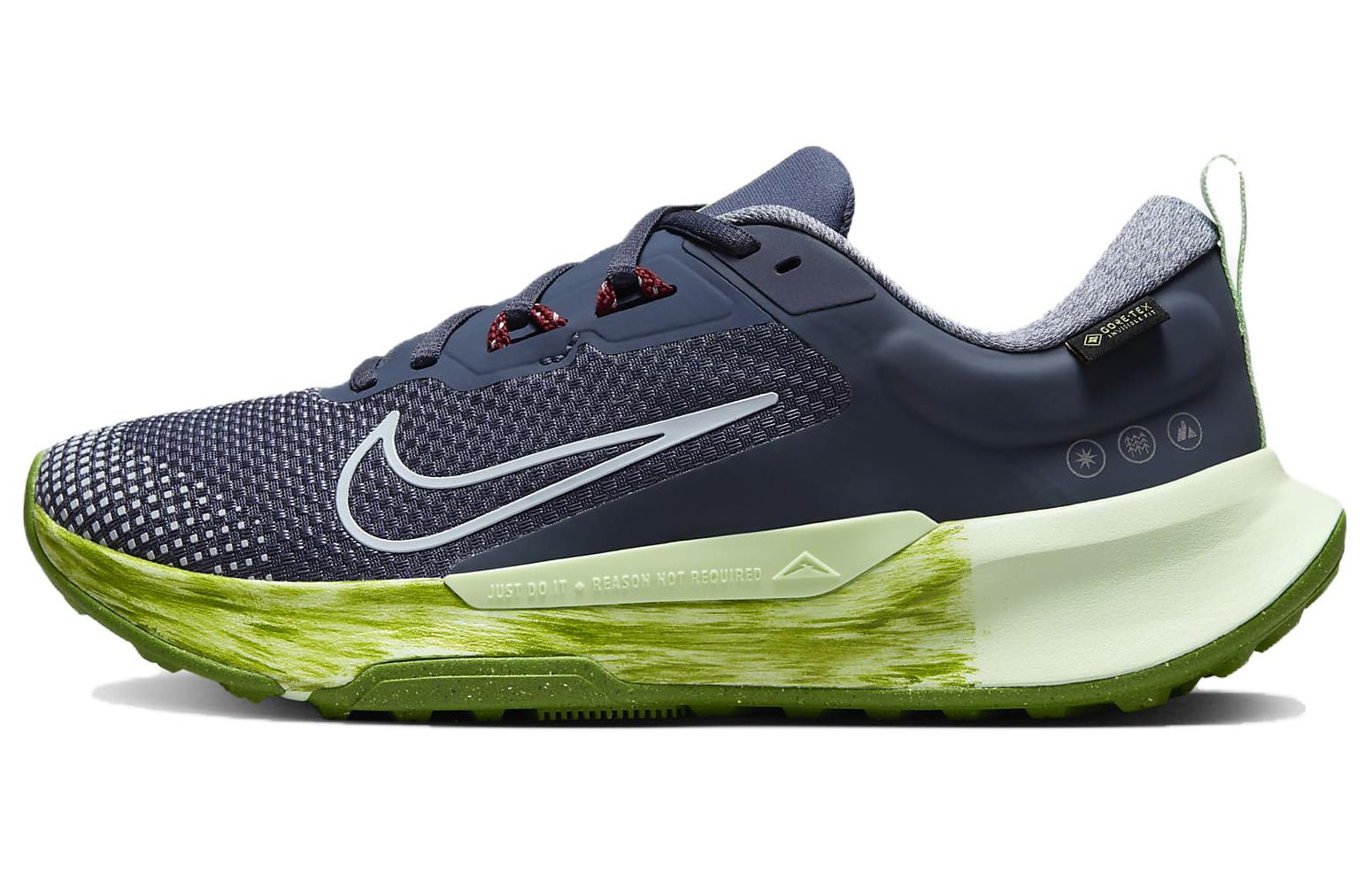 Nike Juniper Trail 2 Gore Tex Thunder Blue Vapor Green Chlorophyll Light Armory Blue Women's