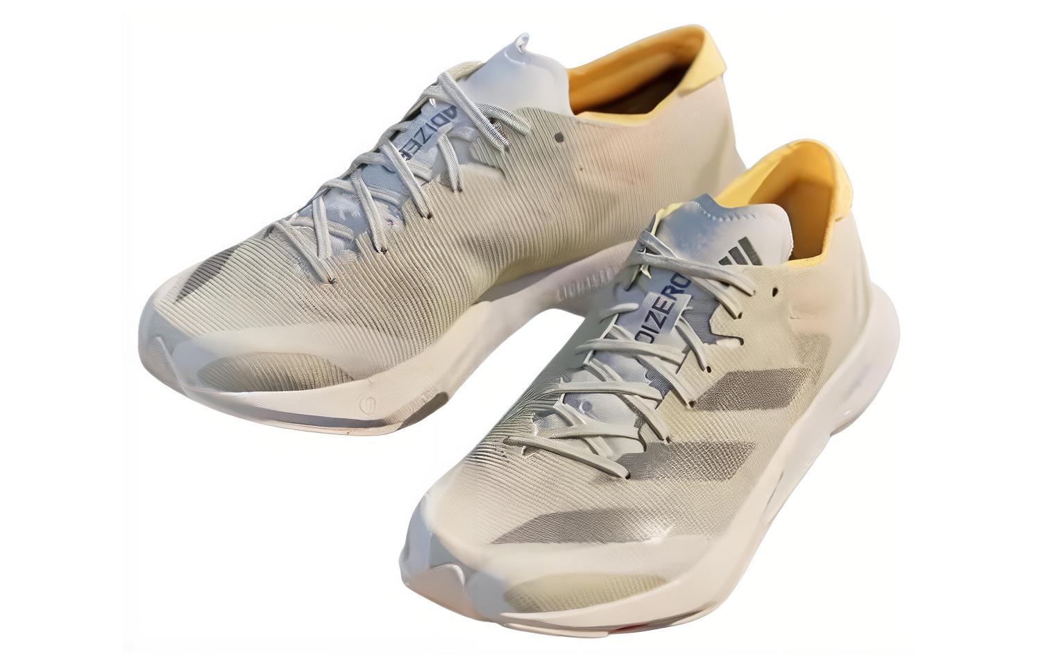 Adidas Adizero Adios 8 Mesh Cushioning Abrasion Resistant Support Cushioning Abrasion Resistant Support Low top