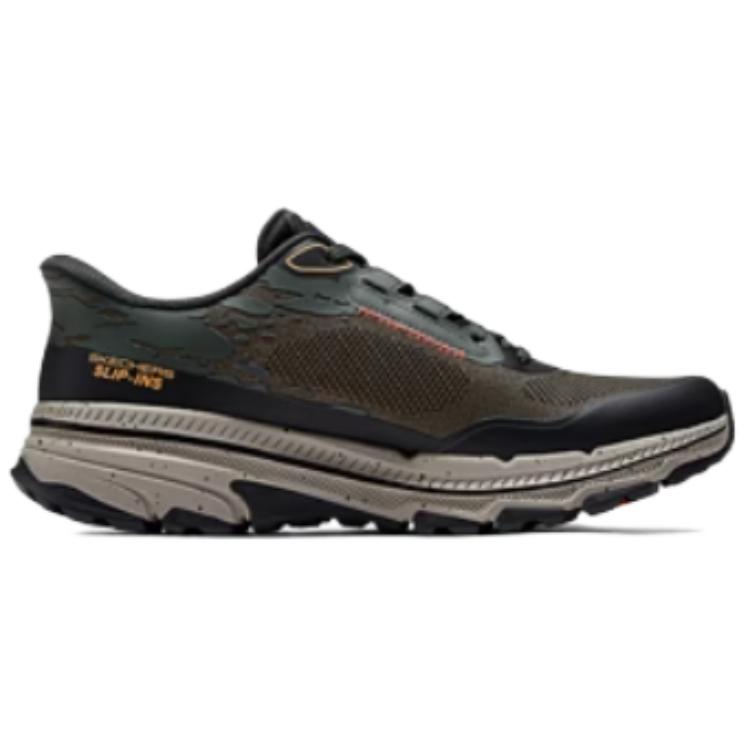 Skechers GO RUN Trail Altitude 2.0 Abrasion Resistant Low top Running Shoes Men’s Olive Green