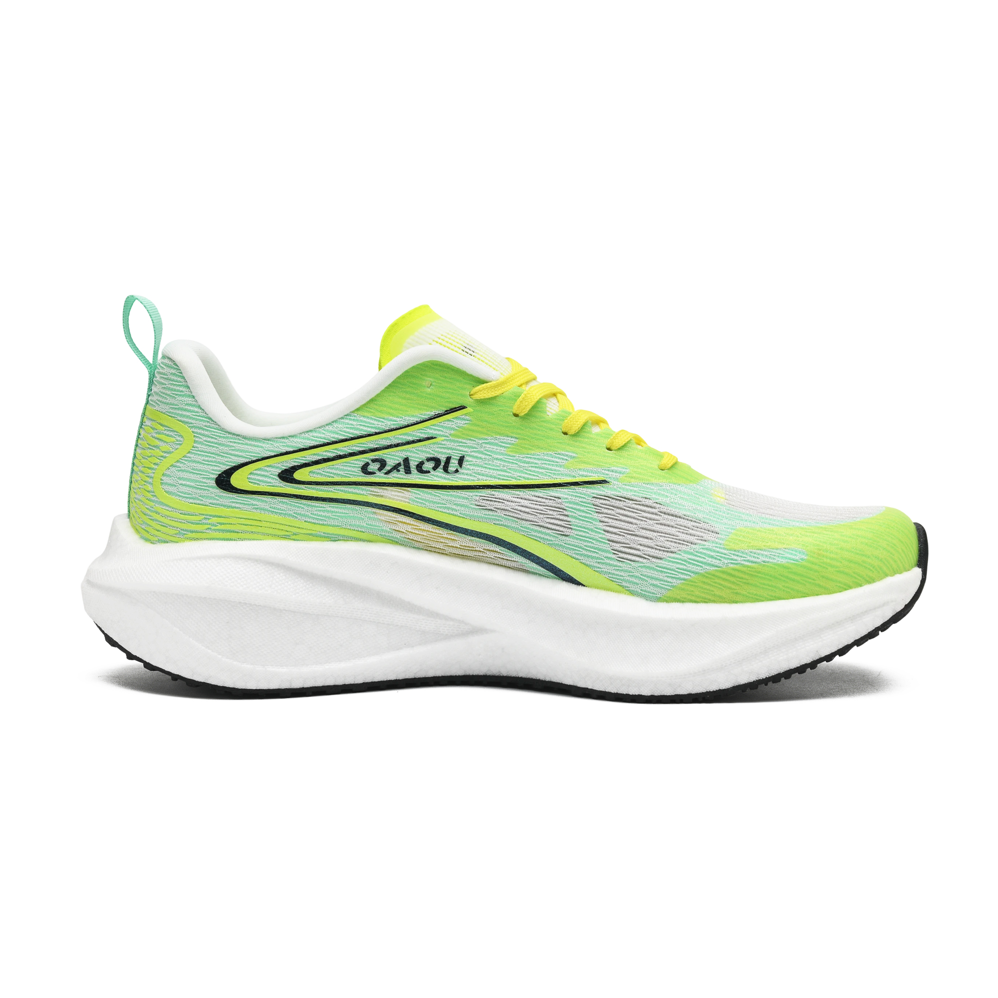 OAOU Low top Running Shoes Unisex Lime Green
