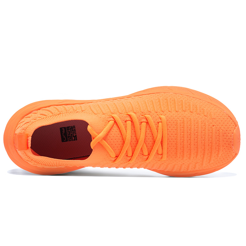 BMAI Wanderer Cushioning Breathable Lightweight Low top Casual City Commuting Running Shoes Men’s Orange