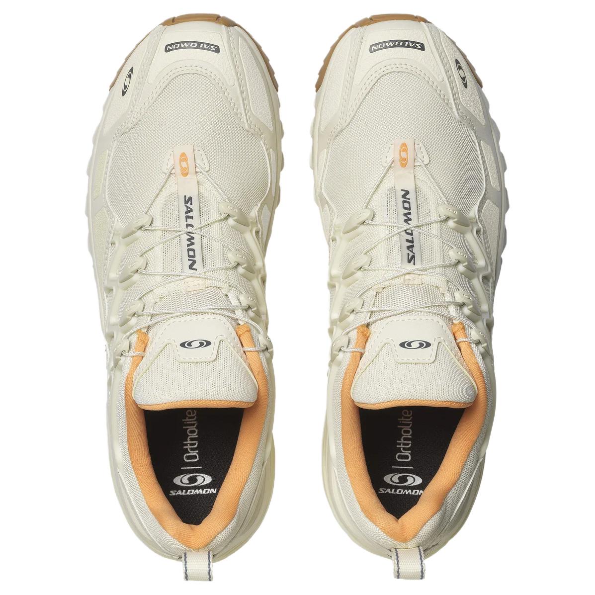 SALOMON ACS+ Slip Resistant Abrasion Resistant Low top Trail Running Shoes Unisex Ivory
