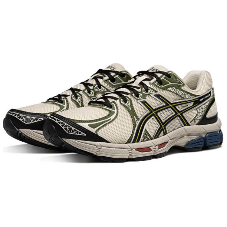 Asics Gel Exalt 2 Low top Casual Running Shoes Men’s Beige Green