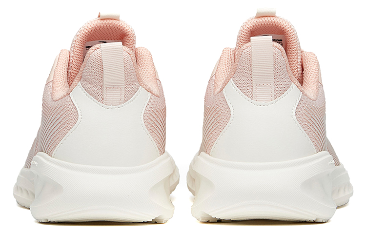 Anta Cushioning Slip Resistant Abrasion Resistant Low top Running Shoes Women’s Pink White