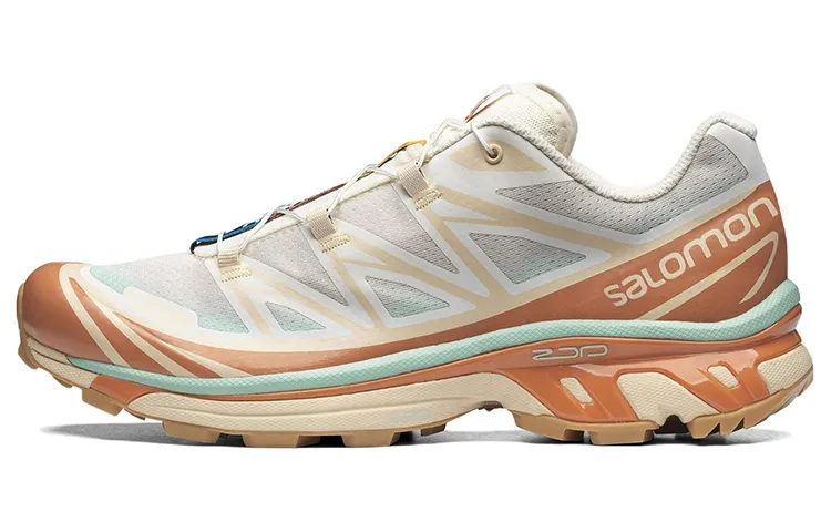 SALOMON XT 6 PU, Textile, TPU Low top Running Shoes Unisex Vanilla