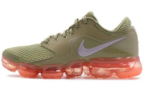 Nike AIR VAPORMAX Low top Casual Running Shoes Women's Olive Green