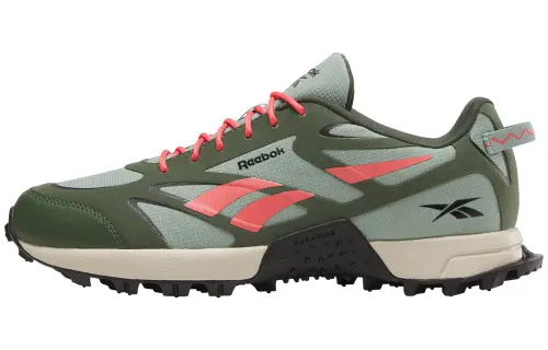 Reebok Abrasion Resistant Abrasion Resistant Low top Casual Trail Running Shoes Women's Green/Pink