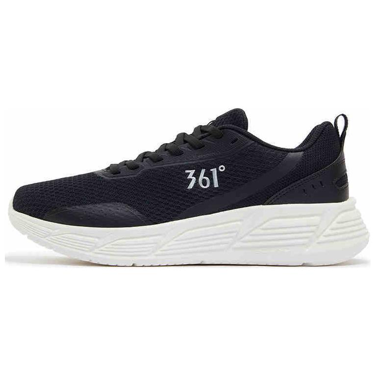 361° Slip Resistant Abrasion Resistant Low top Casual Running Shoes Men’s Black White