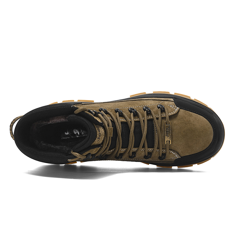 Jeep High top Outdoor Shoes Men’s Khaki