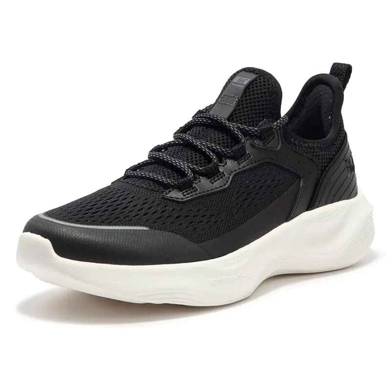 361° Breathable Low top Casual Running Shoes Women’s Black White