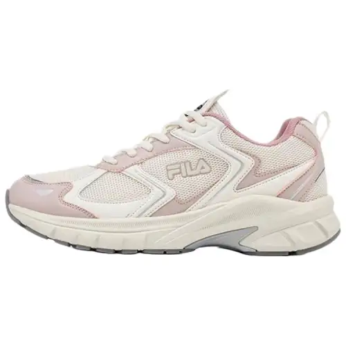 FILA Serpentuate Abrasion Resistant Low top Running Shoes Women's Pink