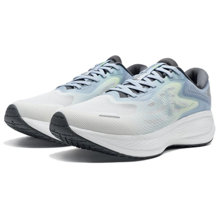 XTEP Cushioning Rebound Low top Running Shoes Men’s White Blue Green
