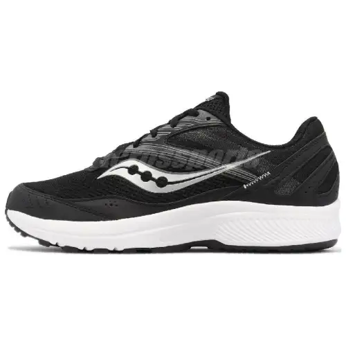 Saucony COHESION 15 Comfortable Slip Resistant Abrasion Resistant Low top Running Shoes Men's Black