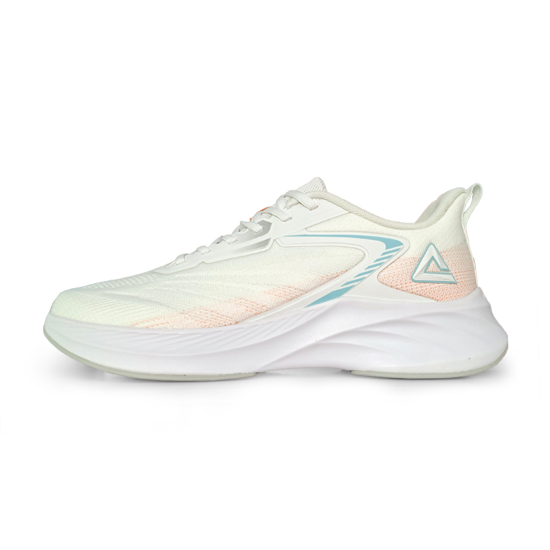 PEAK Running Shoes Men’s White Orange