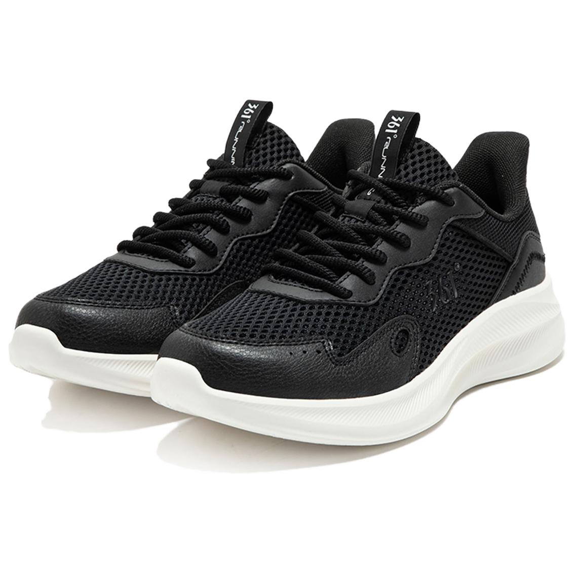 361° Blade Leaf 2.0 Abrasion Resistant Slip Resistant Low top Casual Running Shoes Women’s Black White