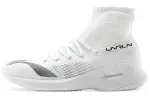 Li Ning High top Running Shoes Women's White Blue