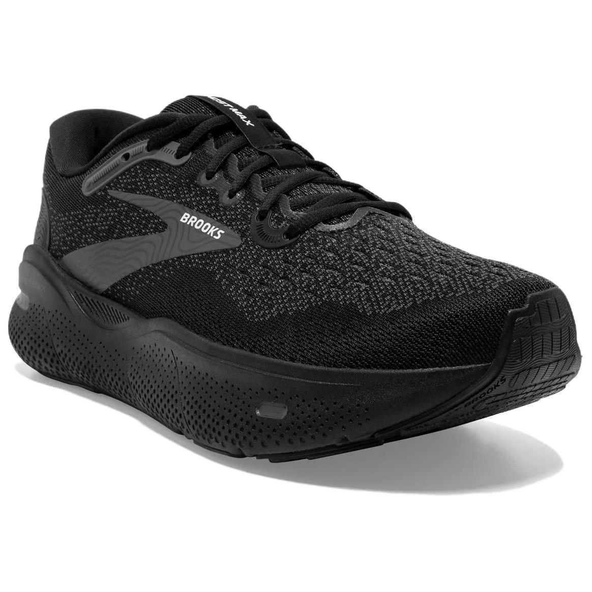 Brooks Ghost Ma Slip Resistant Abrasion Resistant Low top Running Shoes Men’s Black