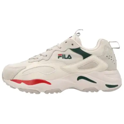 FILA Tracer Height Increasing Low top Chunky Sneakers Unisex Gray Green Red