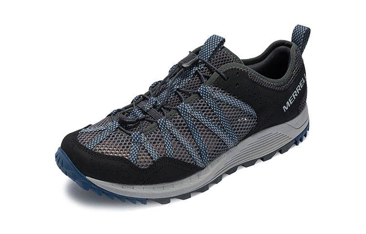 MERRELL Wildwood Aerosport Breathable And Quick Dry Lightweight Outdoor Shoes Men’s Gray